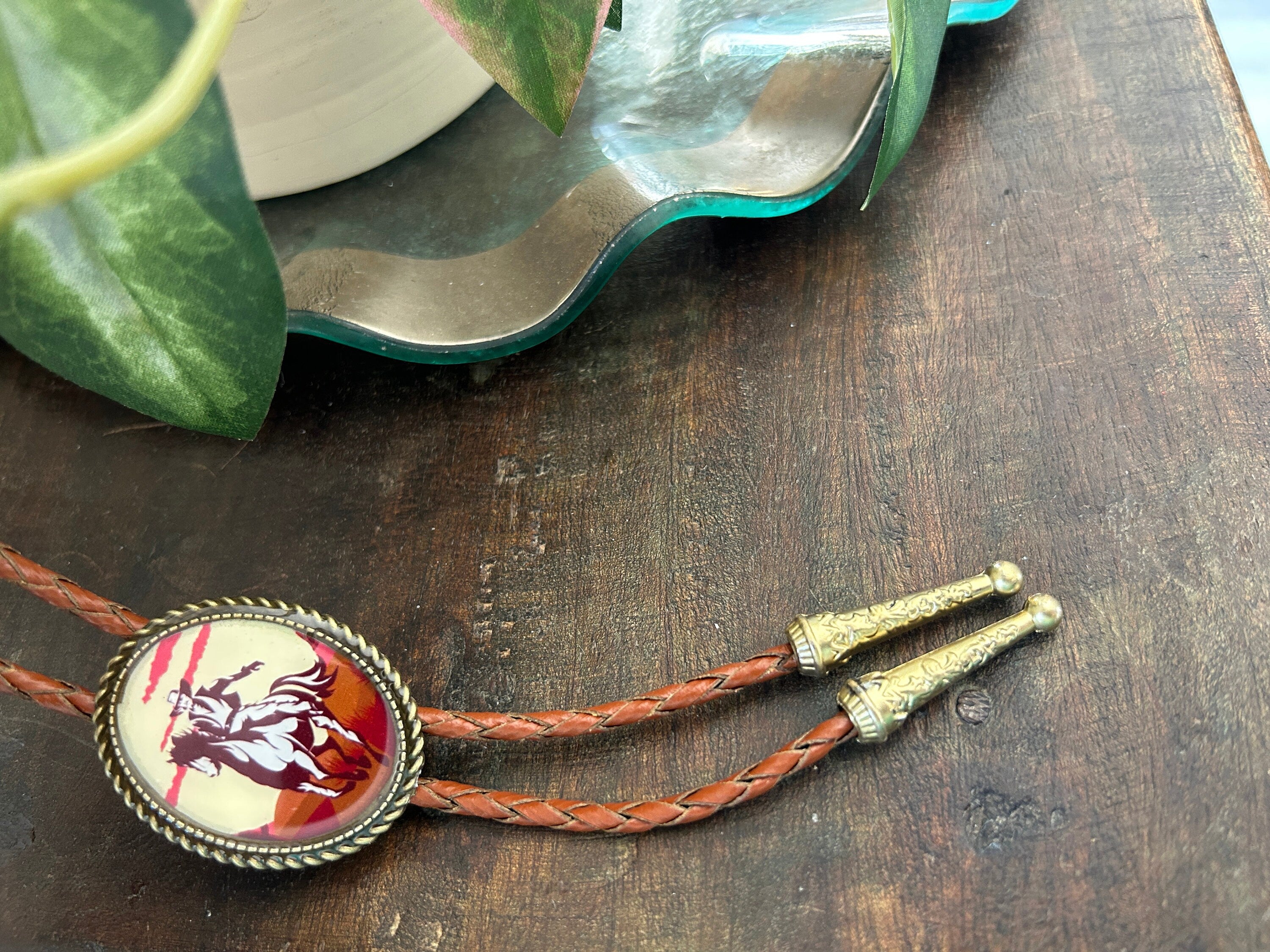 Vintage Cowboy Bolo Tie