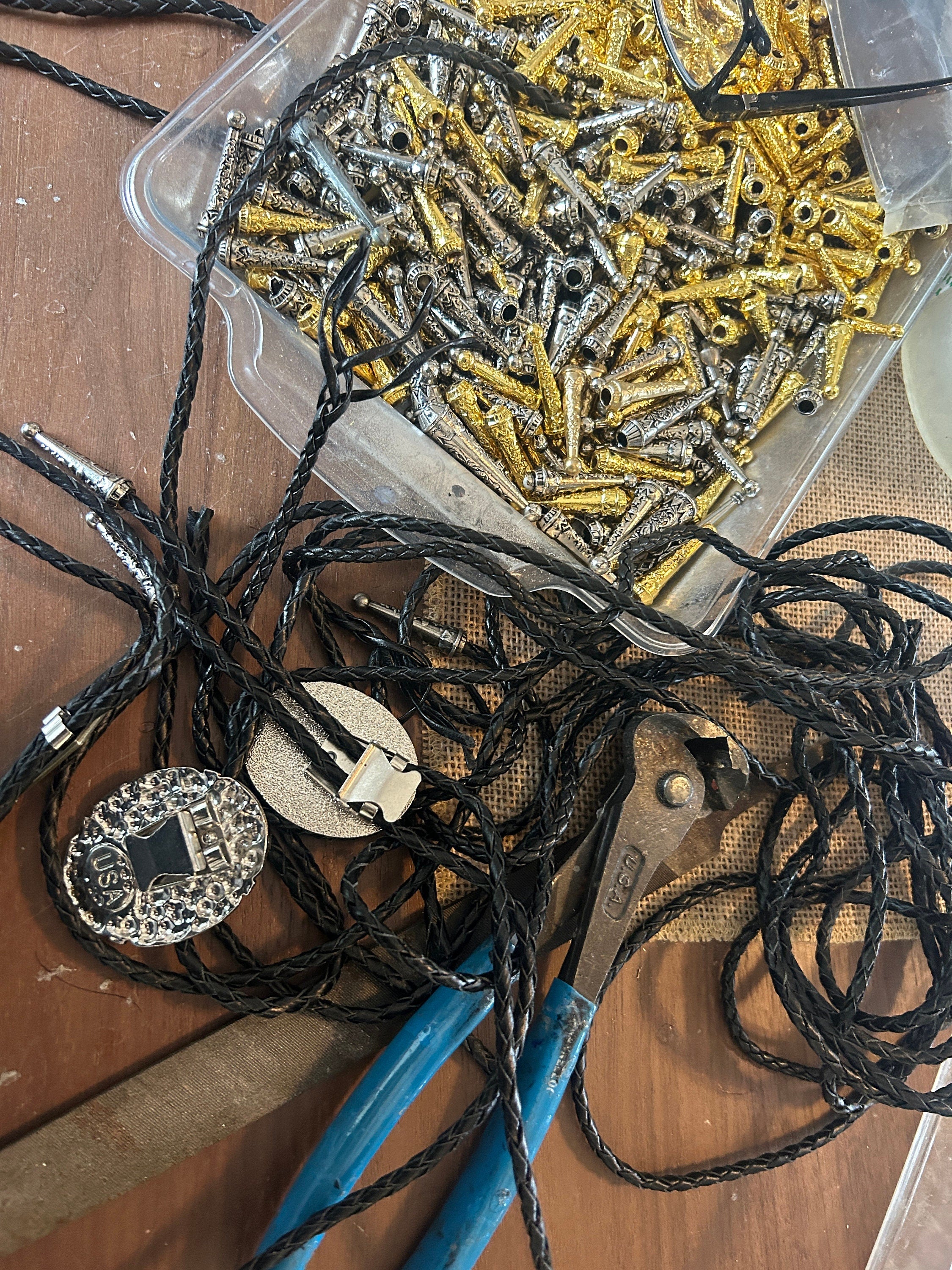 Cactus Flower Bolo Tie