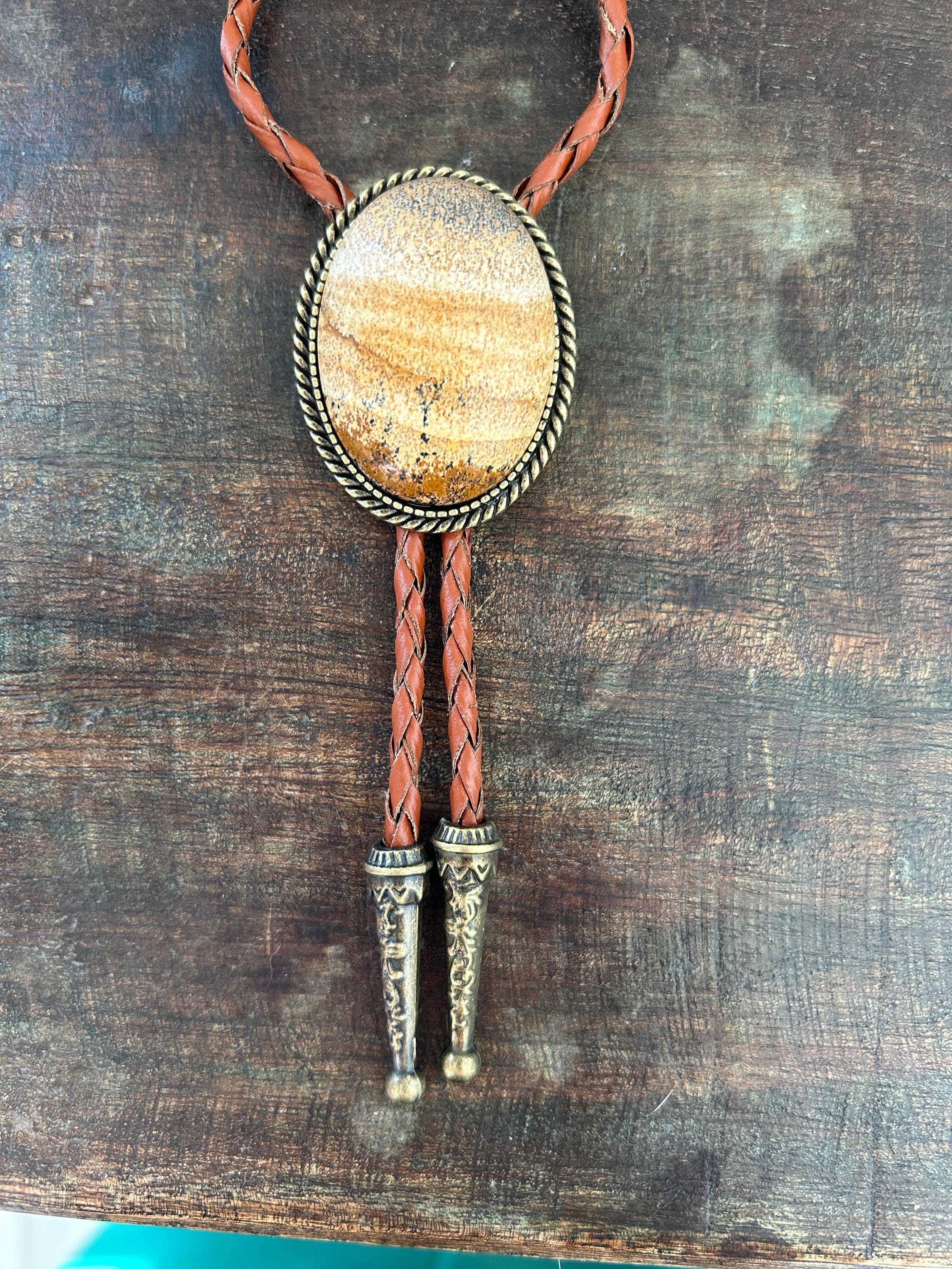 Picture Jasper Bolo Tie