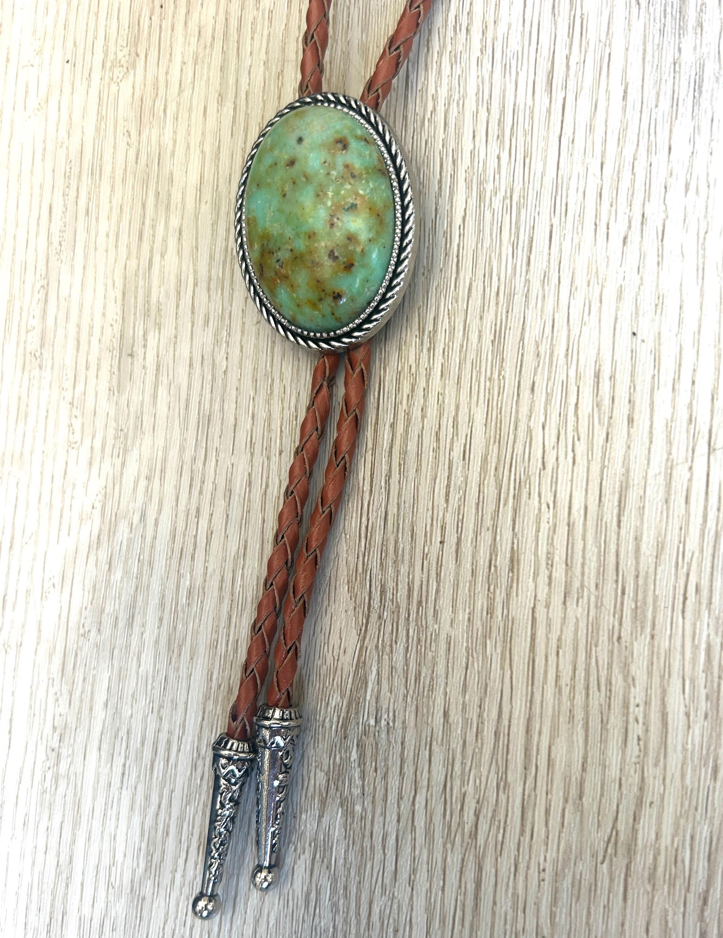 Turquoise Southwestern Bolo Tie