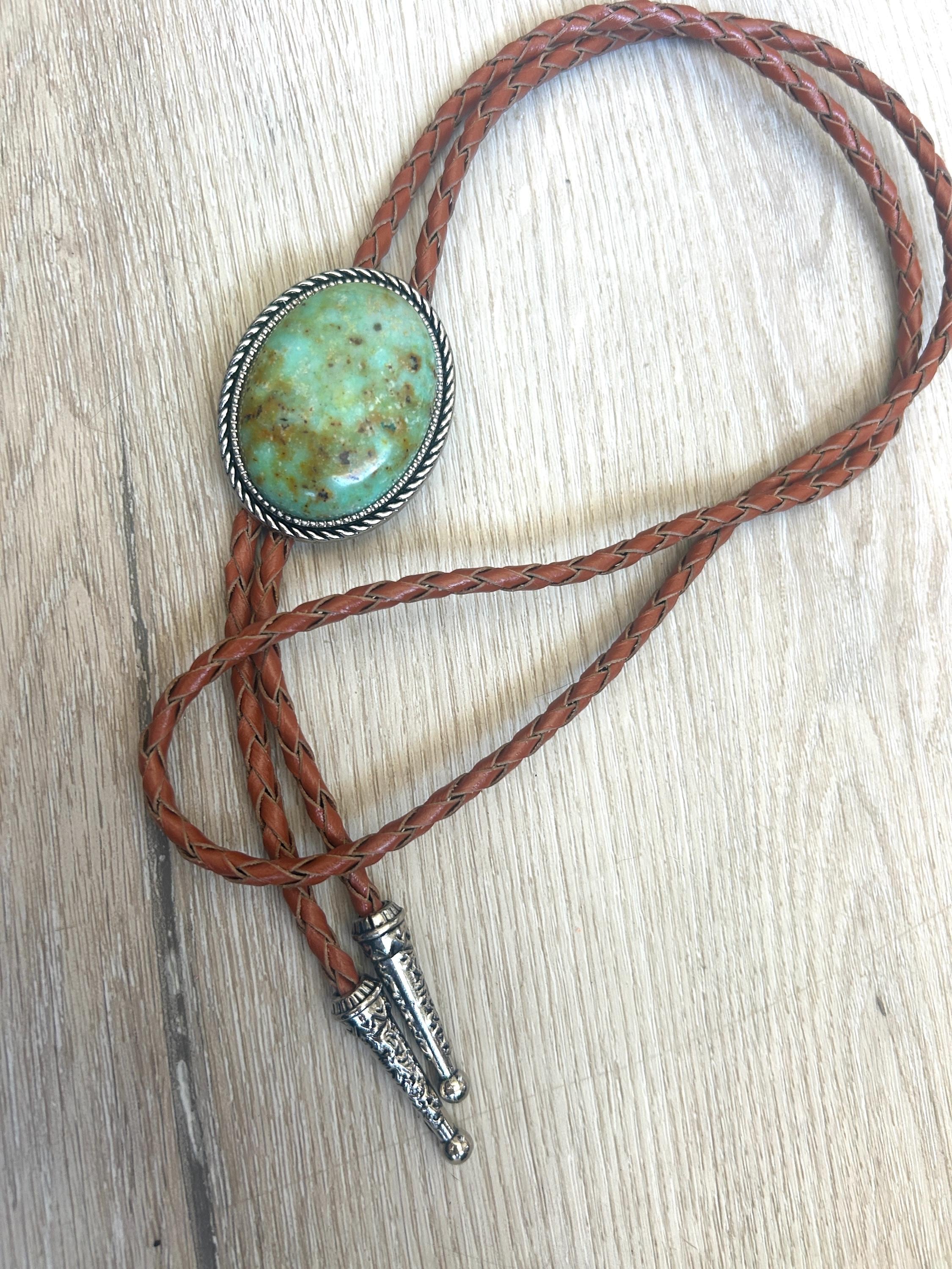 Turquoise Southwestern Bolo Tie