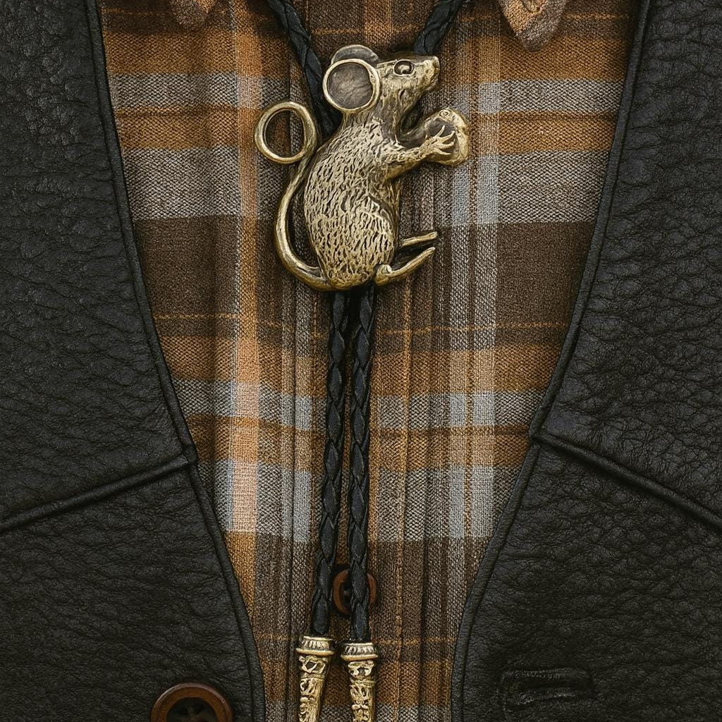 Mouse Bolo Tie
