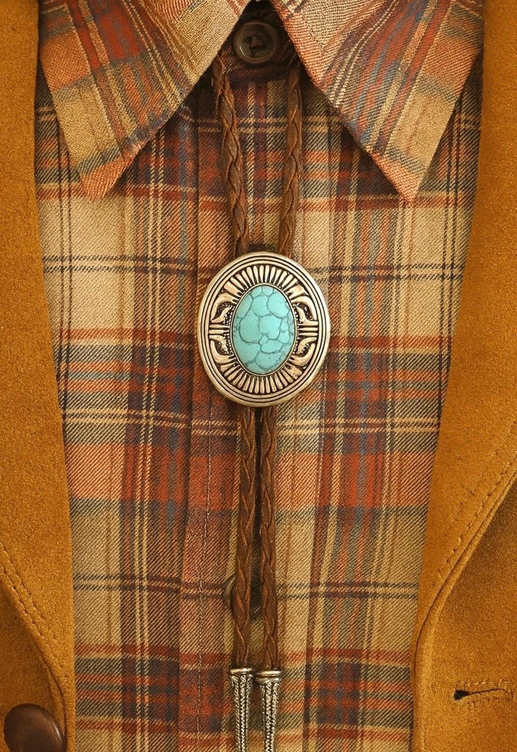 Turquoise Western Bolo Tie