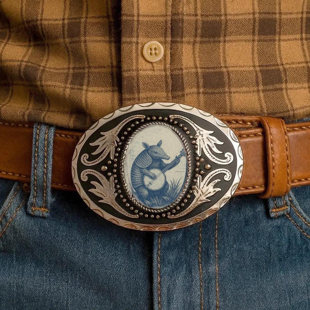 Armadillo Belt Buckle