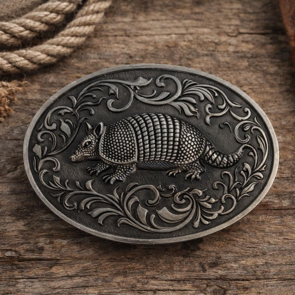 Armadillo Belt Buckle