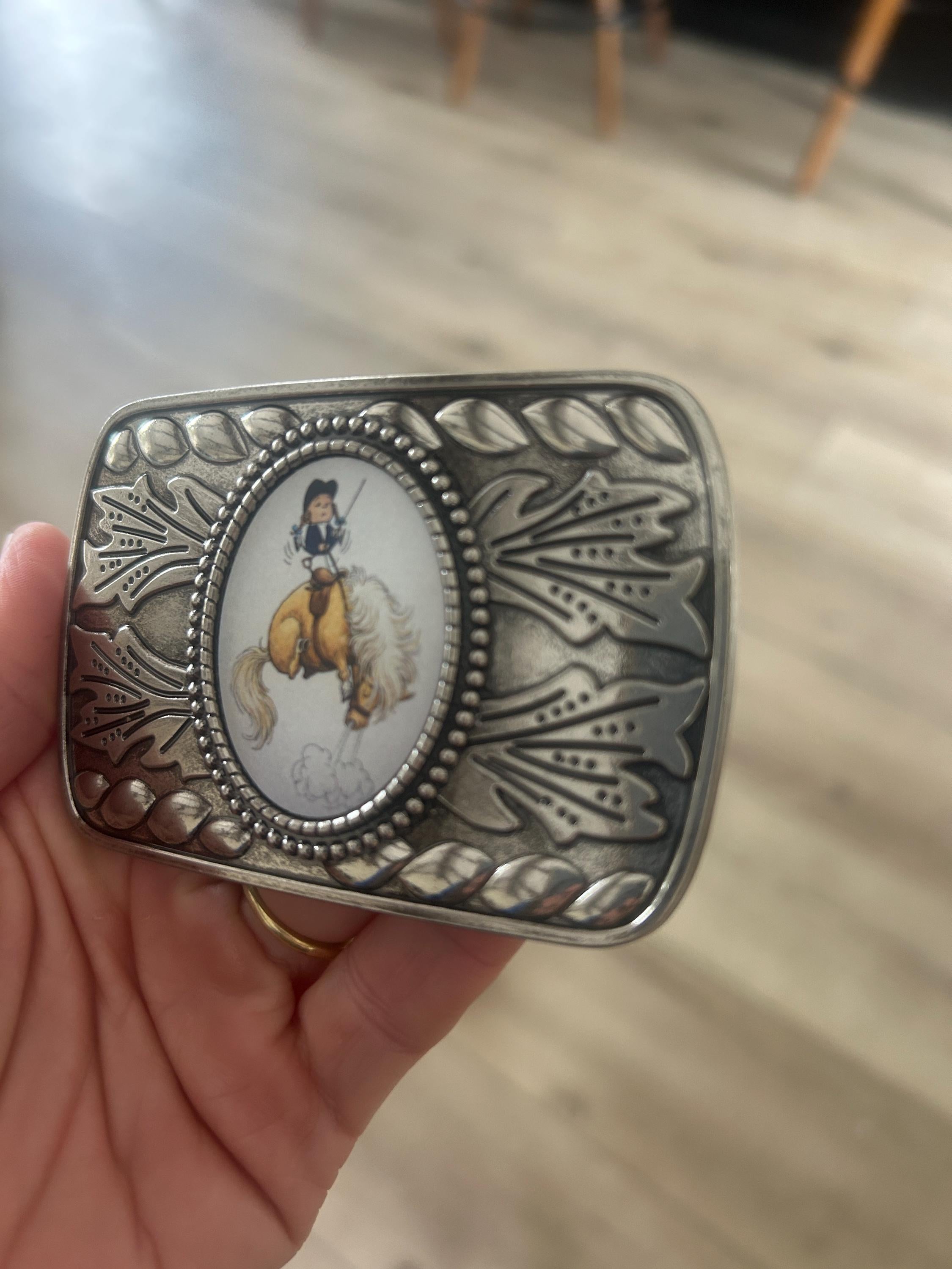 Naughty Pony Belt Buckle