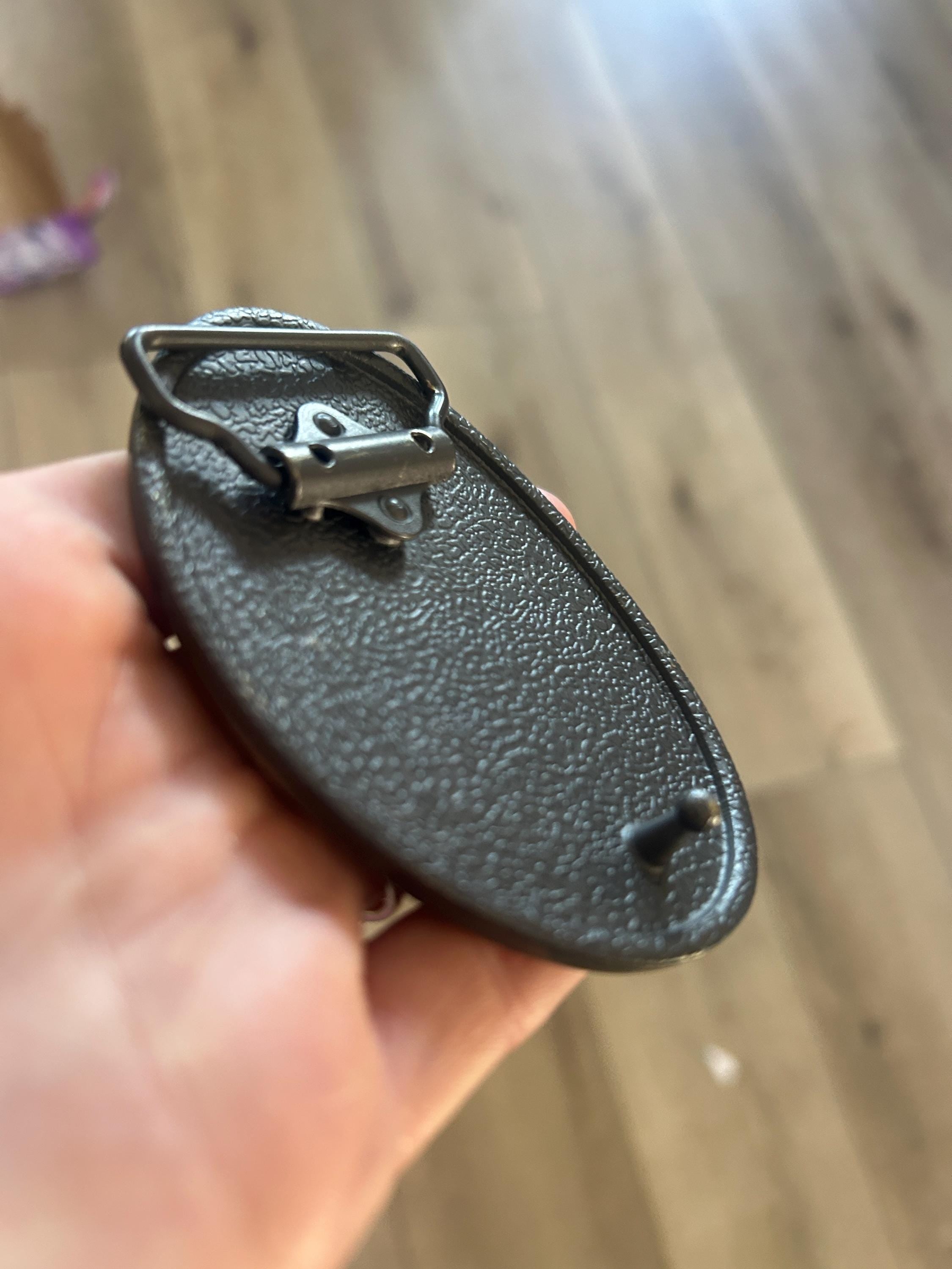 Engraved Pine Tree Belt Buckle