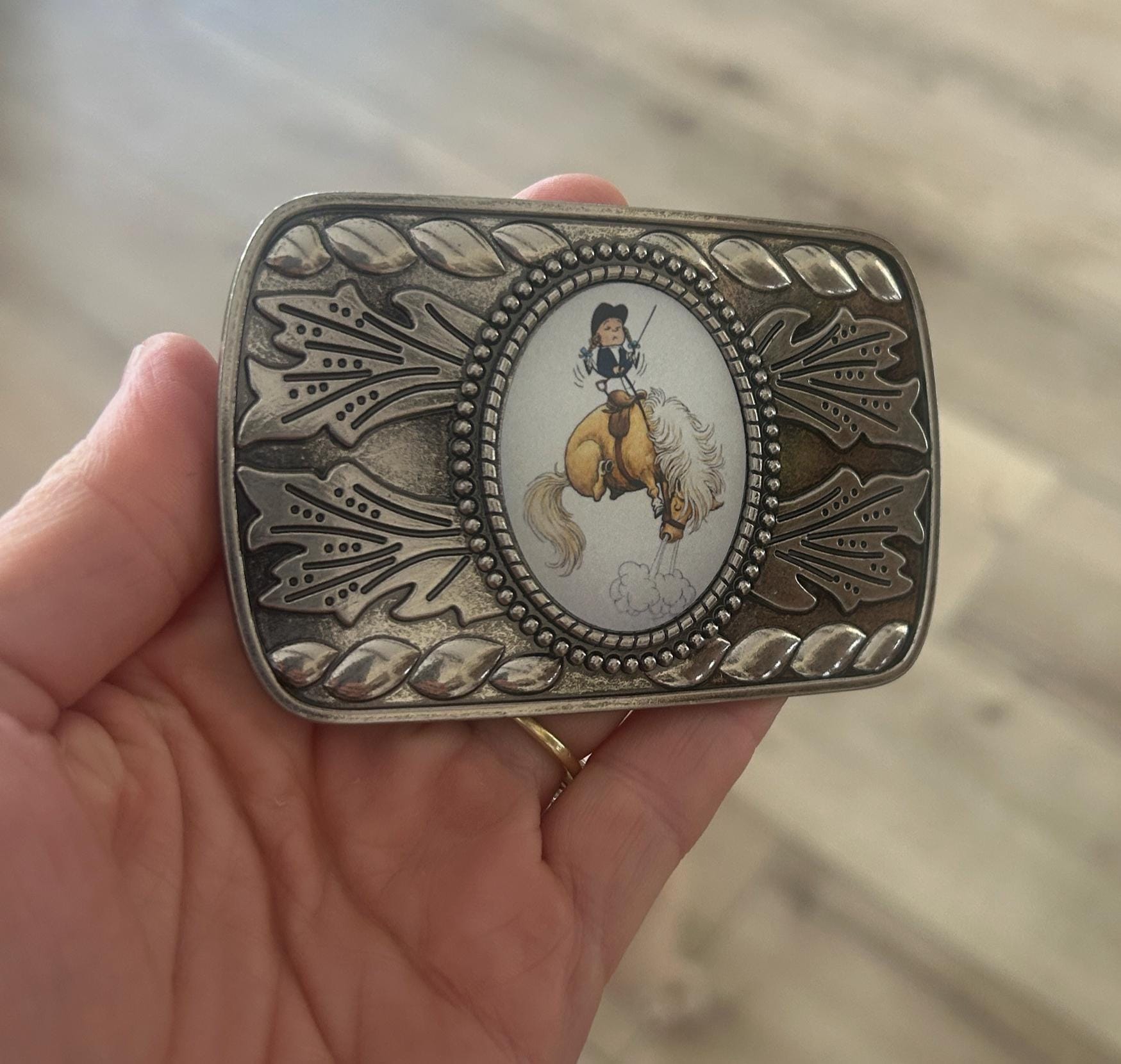 Naughty Pony Belt Buckle