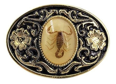 Real Scorpion Belt Buckle