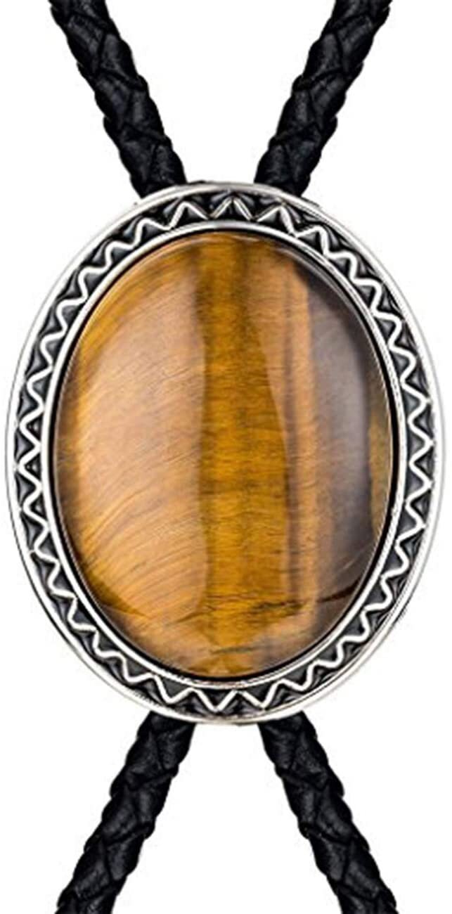 Tigers Eye Bolo Tie