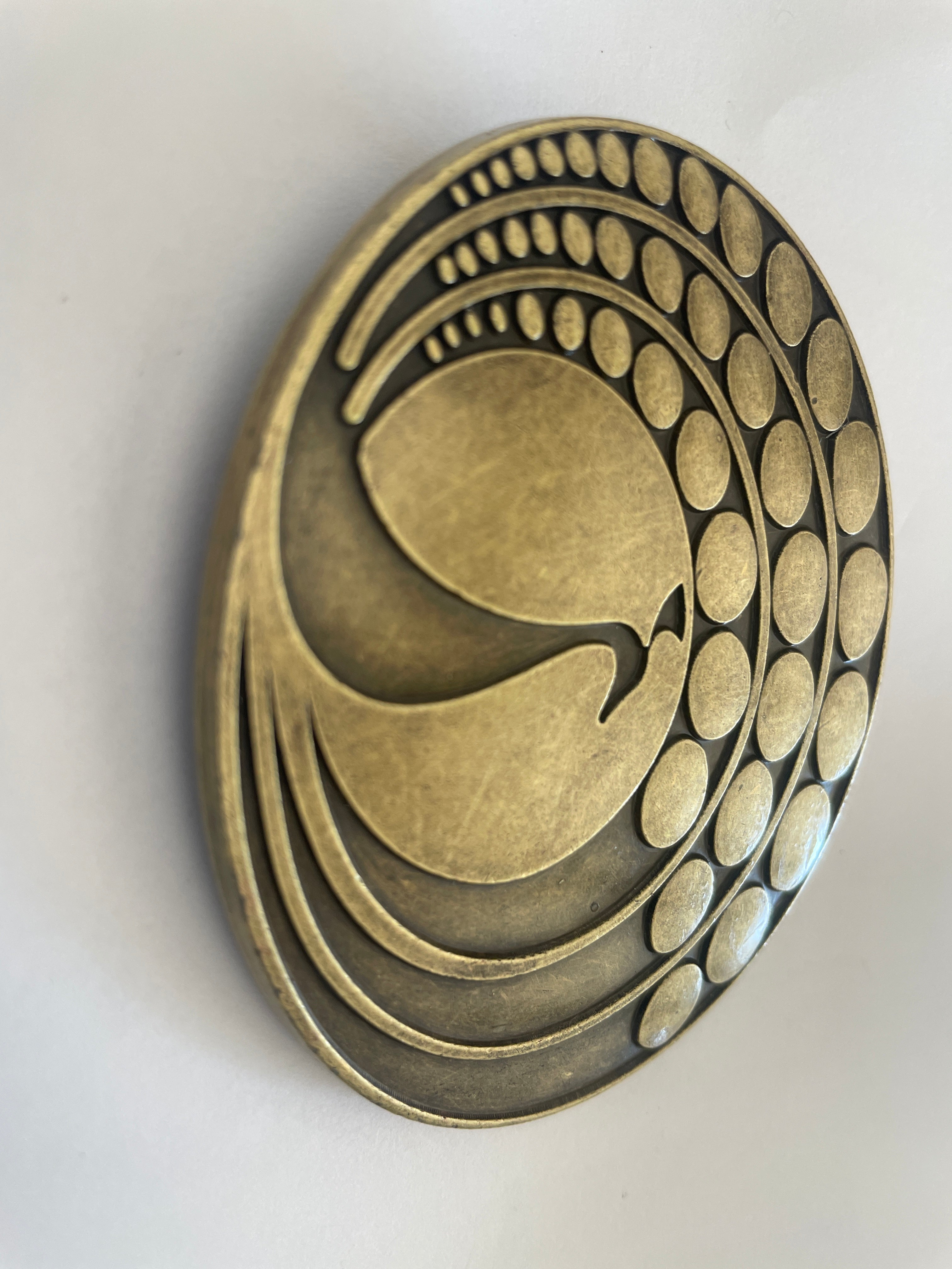 Peacock Belt Buckle