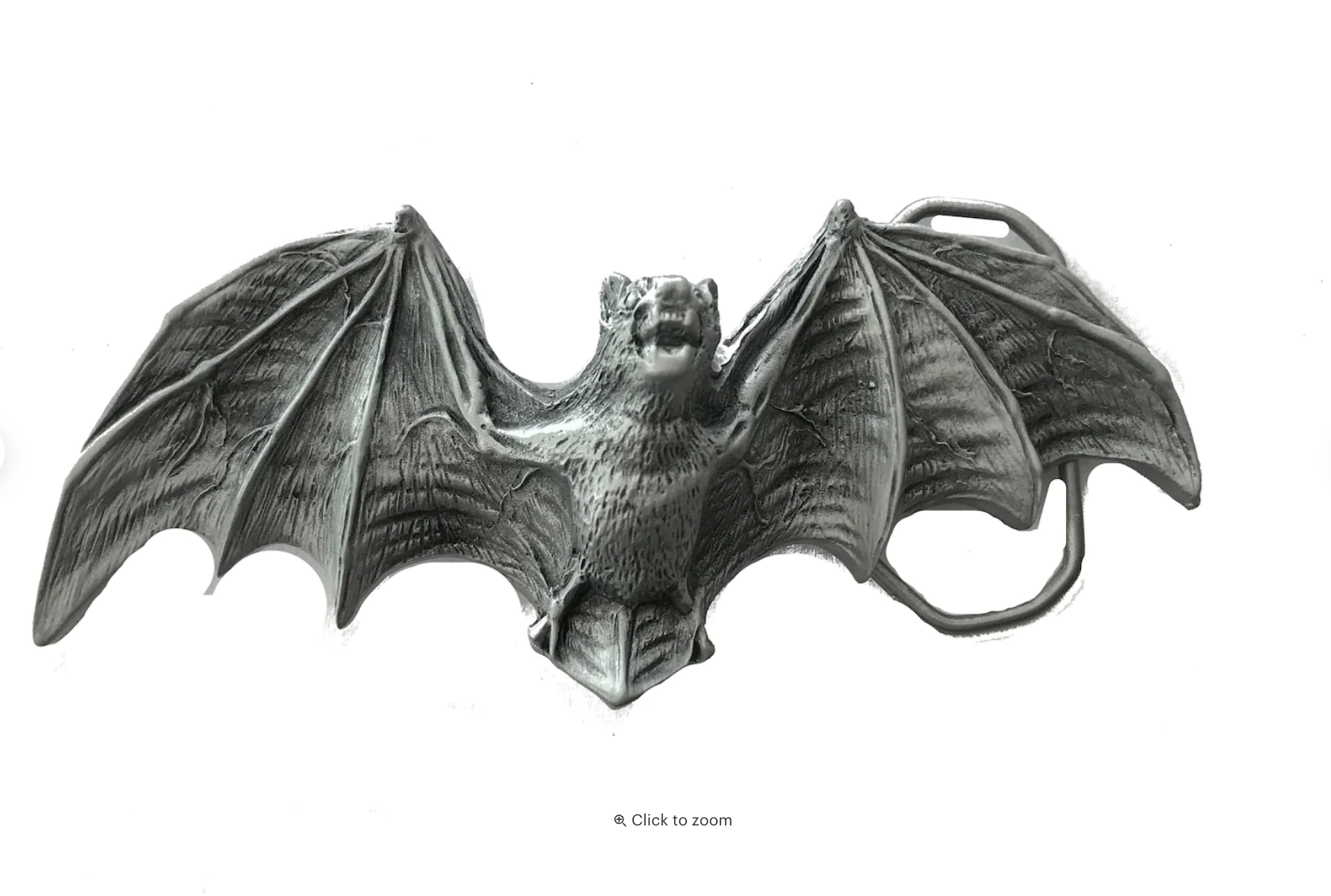 Bat Belt Buckle